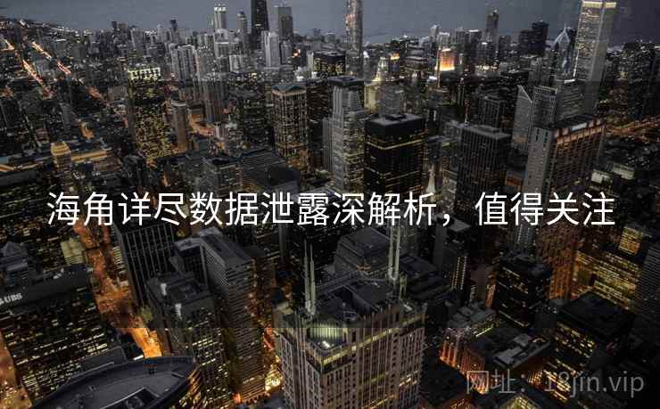 海角详尽数据泄露深解析，值得关注
